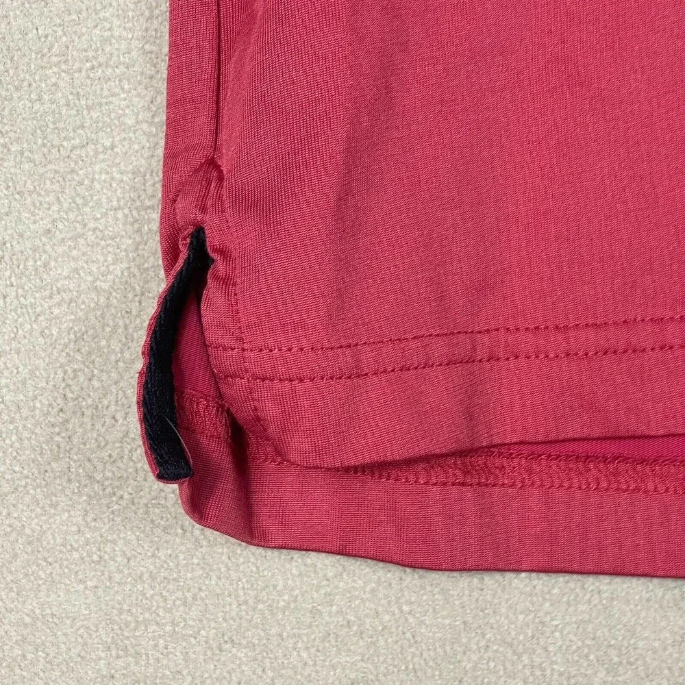 Travis Mathew Polo Shirt Adult Large Red Short Sleeve Golf‎ Rugby Mens